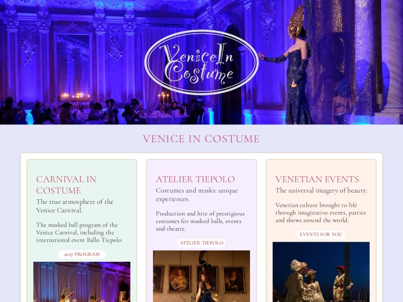 MASKS / /Tiepolo Atelier / Italy