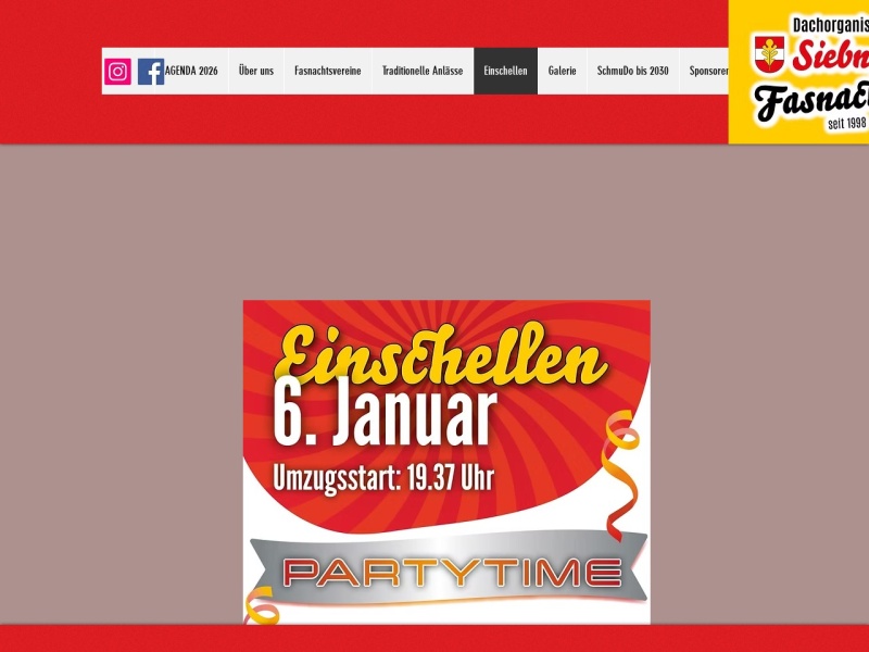 Siebnen Fasnacht Homepage / Switzerland