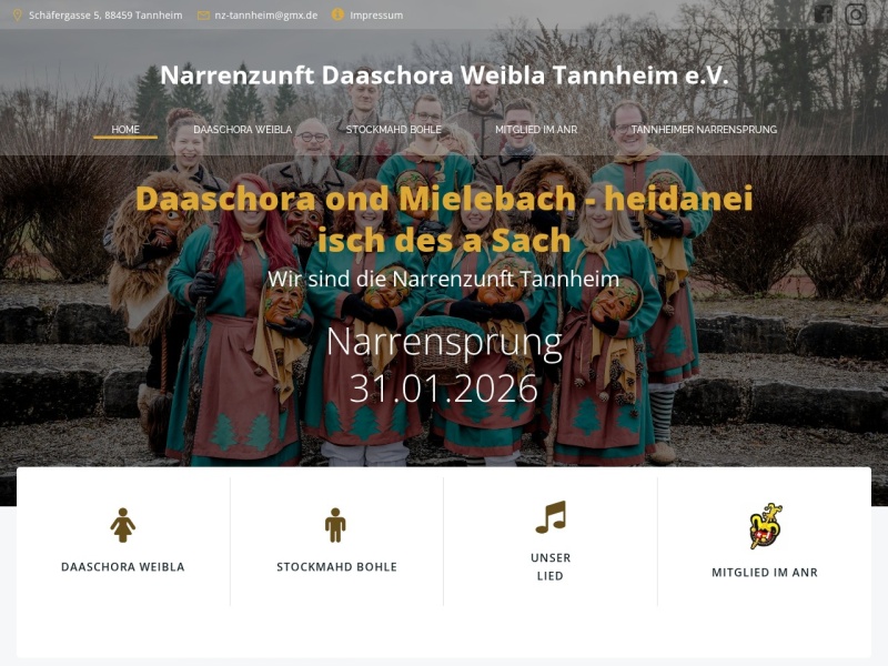 Narrenzunft Daaschora Weibla Tannheim e.V. / Germany