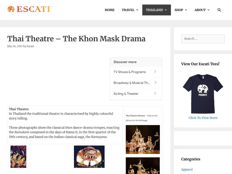 THAI THEATRE THAI THEATRE