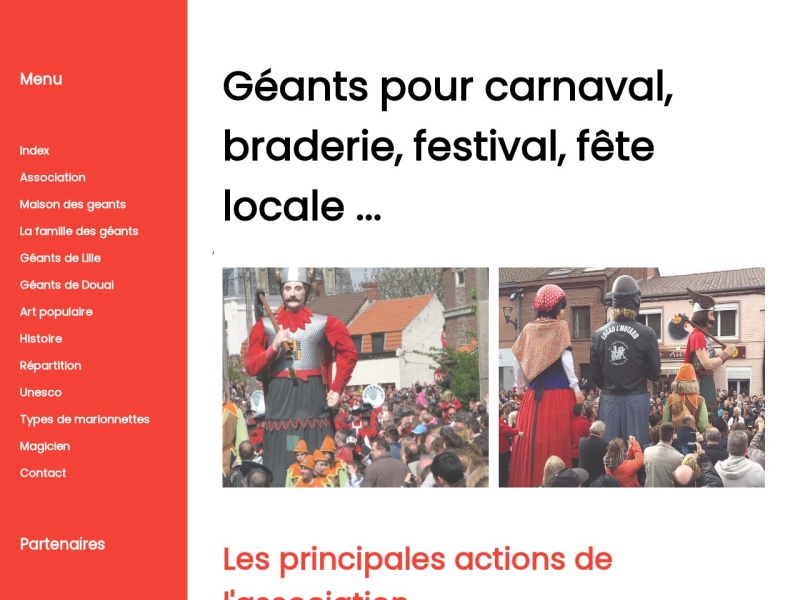 Geants Carnaval en France – Giants carnival in France
