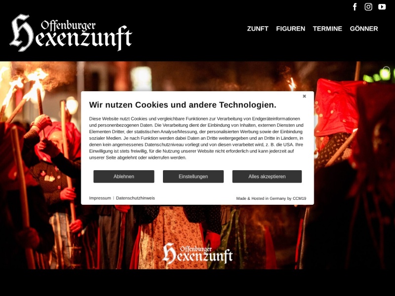 Offenburger Hexenzunft. Germany Offenburger Hexenzunft. Germany