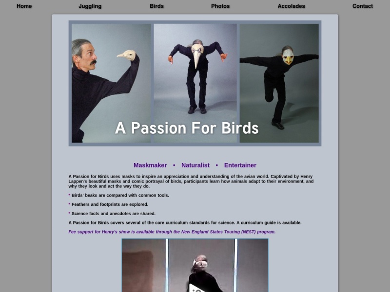Henry Lappen BIRDMASKS
