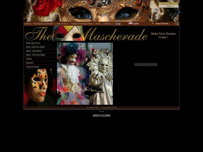 The Mascherade, France – Venetian masks The Mascherade, France – Venetian masks
